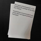 Moveable Shelf Label Holders 0.75'' x 5'', Pack of 10