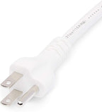 Amazon Basics Extension Cord, 15 Ft, 3 Prong Outlet Extender, Indoor Extension Cord, 13 Amps, 125V, White