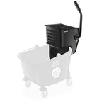 Dryser Side Press Wringer Replacement for Commercial Mop Bucket, 26 and 33 qt - Black