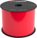LabelTac 4 and Pro Model Indoor/Outdoor Rack Label Supply 3.5" x 150' Red