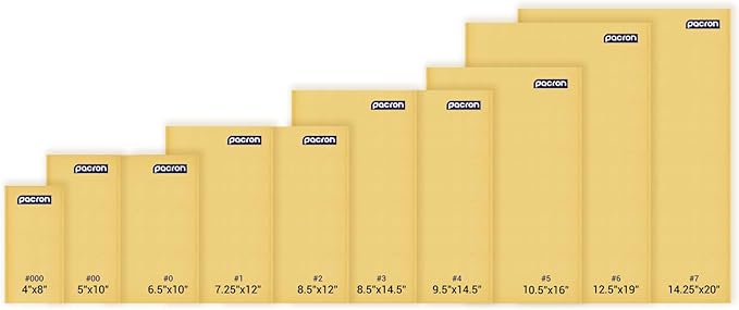 Kraft Bubble Mailer - 500 Pack 4x8 Inch, Padded Shipping Envelopes - Bulk Yellow Padded Mailing Envelopes for Mailing Documents & Much More (Made in USA)