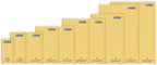 Kraft Bubble Mailers 200 Pack, 7.25 x 12 Inch Padded Shipping Envelopes, Yellow Mailing Envelopes for Documents & Packages, Durable & Lightweight, Made in USA