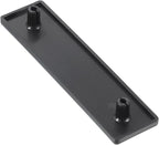 uxcell 6Pcs Extruded End Cap Nylon, 80x20mm T-Slot Aluminum Profile 2080 European Standard End Cap Extrusion Plug for Trolley, Fish Tank Rack, Storage Rack, Black