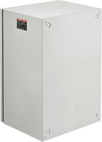 VEVOR Steel Electrical Enclosure Box, 24'' x 16'' x 12'', IP65 Weatherproof Carbon Steel Hinged Junction Box with Mounting Plate