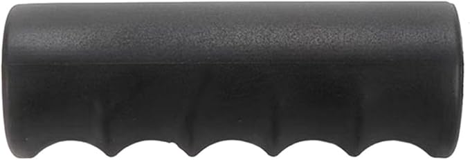 2Pcs Wheelbarrow Handle Covers 22-30mm Rubber Grip Sleeves Non Slip Garden Cart Handles Shock Absorption Black(118 x 29mm)