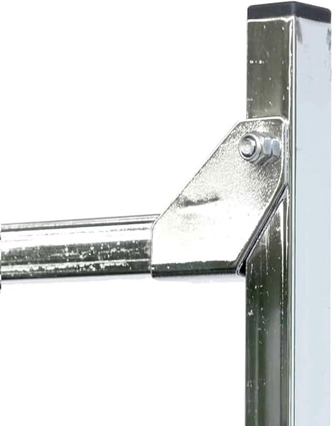 CHAMIN 1.5BU Chrome Coated CART for House and Commercial (Lavender Color) (Chrome, 1.5 Bushel)