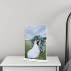 Acrylic Sign Holder 8.5x11 Inches 12 Pack T Shape Desktop Display Stand Vertical Double Sided Clear Table Menu Flyer Holder for Restaurants, Office, Shop, Wedding