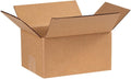 Secure Seal - 200 Pack of 8x6x4 Corrugated Cardboard Packing Shipping Mailing Moving Carton Boxes