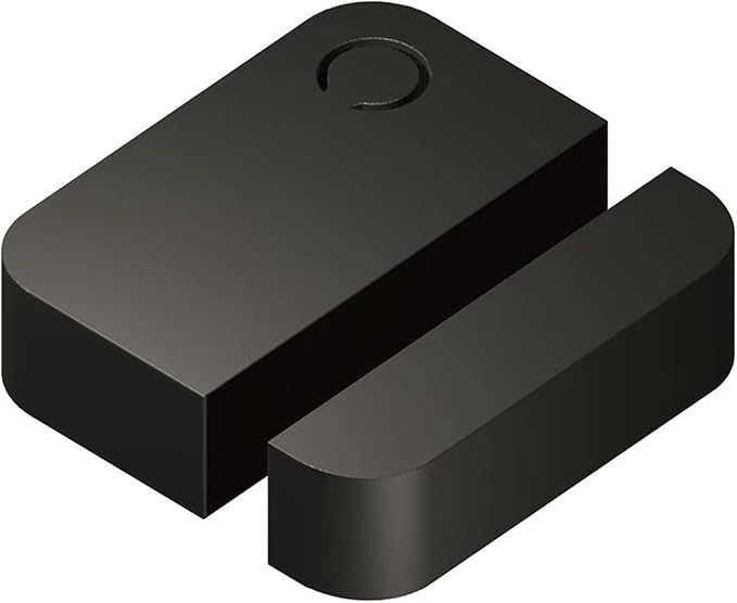 Door Sensor Cover Compatible with Ring (Color Matching), Snap-On Design for Ring 1st/2nd Gen Sensors, Strong Protective to Hide White Sensor, Upgrade Home Security Aesthetics - Black