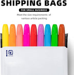 POLYSELLS 1000 6x9 Inch White Pack Poly Mailers Shipping Envelopes, Strong Adhesive Sealing, Waterproof, and Tear-resistant Postal Mailing Bags. Mailer Bags for clothing, books, and accessories