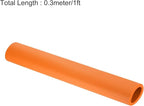 uxcell Foam Tubing for Handle Grip Support,32mm(1 1/4") ID 44mm(1 3/4") OD 0.3 Meter/1ft Length Orange