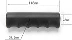 2 Pieces Garden Wheelbarrow Handles Handlebar Grips, Directly Replace, Anti Slip, Weatherproof Handle Wraps for Trolley Carts