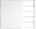 Extendable Closet Shelf Tension Rod Adjustable Clothes Hanger DIY Cabinet Storage Holder Wardrobe Organizer Dividers Shoe Rack 16.54'' Width for Bathroom Kitchen Bookshelf - White