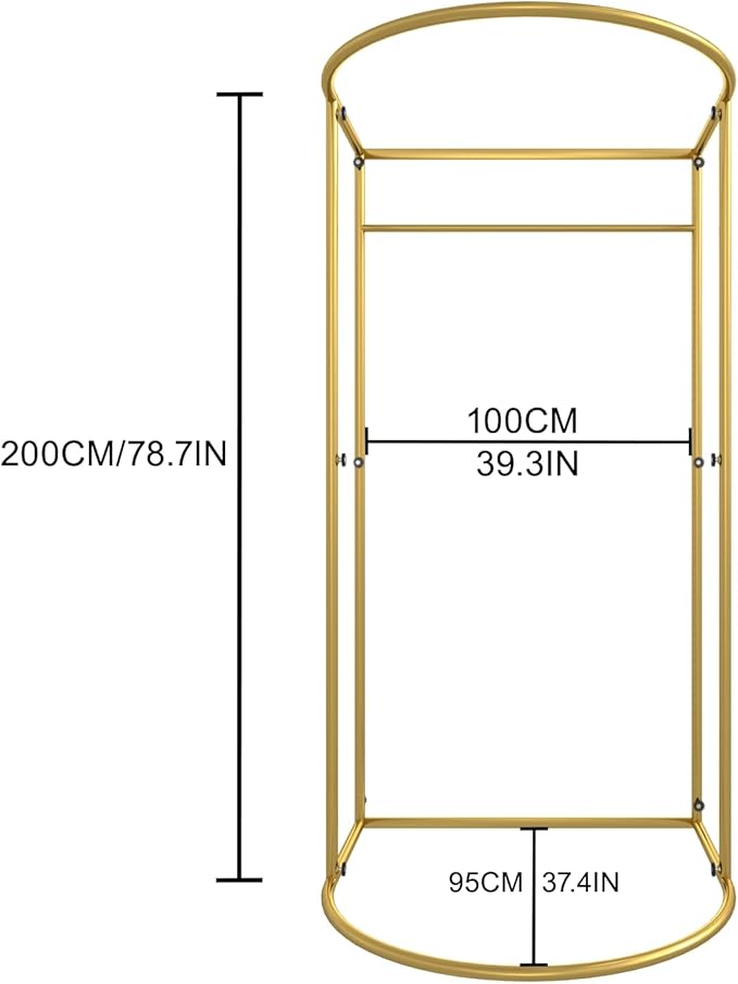 Madamera Clothing Store Fitting Room with Shading Curtain, Portable Temporary Mobile Privacy Protection Dressing Room, Foldable Mall Simple Changing Room and Temporary Mobile Room, 200x100x95cm(Blue)