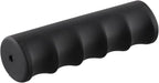2Pcs Wheelbarrow Handle Covers 22-30mm Rubber Grip Sleeves Non Slip Garden Cart Handles Shock Absorption Black(118 x 28mm)