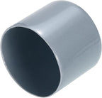 uxcell 20pcs Rubber End Caps 35mm ID Vinyl PVC Round Tube Bolt Cap Cover Screw Thread Protectors Grey