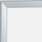 SnapeZo 23.4 x 33.1 Silver Poster Frame, Front-Loading, Wall Mount, Aluminum 1.25" Profile, Professional Series