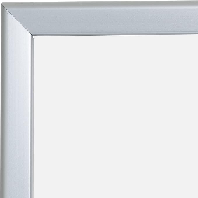 SnapeZo 23.4 x 33.1 Silver Poster Frame, Front-Loading, Wall Mount, Aluminum 1.25" Profile, Professional Series