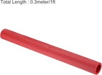 uxcell Foam Tubing for Handle Grip Support,22mm(7/8") ID 32mm(1 1/4") OD 0.3 Meter/1ft Length Red