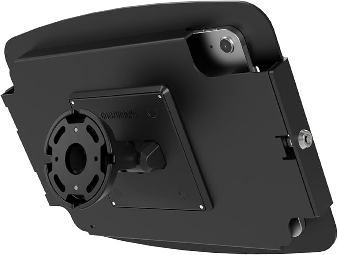 Compulocks iPad 10th-11th (A16) Gen Space Enclosure Bow Tilting Wall Mount Black