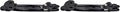 Amazon Basics Extension Cord, 13 Amps, 125V, 3 Foot, Black - Pack of 2