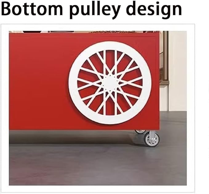 MATISUN Portable Vendor Cart with Canopy, Mobile Food Cart with Lockable Wheels for Market, Street Food & Events (Black)