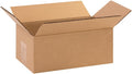 Secure Seal - 10x6x4 Pack of 100 Corrugated Cardboard Packing Shipping Mailing Moving Carton Boxes