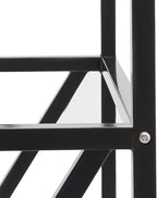 5 Tiers Retail Display Rack, Single Row Commercial Market Shelf Fruit and Vegetable Basket Stand Rack Set Snack Pantry Shelf Unit for Kitchen, Office, Store