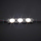 200 PCS DC12V White 6500K Injection 3 LED Module 1.32W Waterproof Decorative Back Light for Letter Sign Advertising Signs with Tape Adhesive Backside