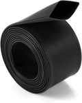 Chanzon 2:1 Ratio 1/2" (12mm) Heat Shrink Tubing 3.3Ft Roll (1M Total Length) Black Polyolefin Sleeving Wrap Shrinking 2 to 1 1pcs