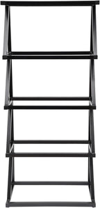 Fruit Vegetable Storage Basket,Kitchen Organizers 5 Tier Basket Stand Storage Baskets Market Shelf for Kitchen Store (Black)