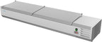 KoolMore SCDC-8P-SSL Commercial-Refrigerator, 71 Inch, Silver