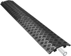 Cable Ramp Traffic Protector - Outdoor Drive Over Speed Bump | Protective Cover for Driveway, Garage, Garden, Sidewal Walkway Gravel Asphalt and Parking Areas
