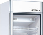 Single Door Beverage Cooler - 6.5 cu ft - Silver by Premium Levella