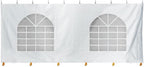 TentandTable Standard Cathedral Tent Sidewall, 7-Foot by 20-Foot, Waterproof Sidewalls for Commercial Party & Canopy Tents, UV Resistant & Removable, 14oz Translucent Vinyl, Tent Not Included