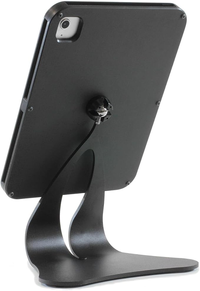 Thought Out EnCloz Steel Stand Anti-Theft Security Enclosure - Black - Made in USA - Compatible with Apple iPad (A16), 10.9 (10g)