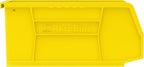 Akro-Mils 30230 AkroBins Plastic Storage Bins, Space-Saving Stackable Bins for Garage, Pantry, Craft Organization, 11-" x 5-" x 5-", Yellow, 12-Pack