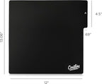 Carstens Records Heavy Duty Vinyl Album Dividers | 12" LP Separators with Tabs | Made in The USA | Music Organizer Tabs for Collectors (Black, Double-Sided, A-Z Vertical Tabs, 26 Tab Set)