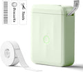 NIIMBOT Label Maker Machine Bluetooth Label Printer for School Home Office Organization, Wireless Mini Labeler D110 Upgraded Version, Label Machine with Label, Green