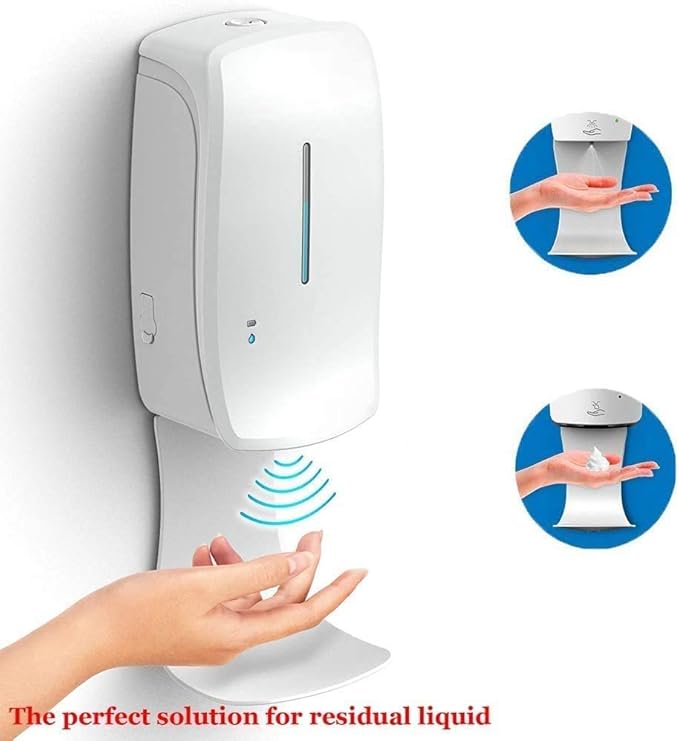4PCS Drip Tray for Wall Mounted Dispenser, Prevent Dripping and Spraying, Dispenser Stand, Detergent Cup Holder (White)