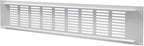 Vent Systems 15.75 x 3.15 Inch (Outer Size) Air Supply Ventilation Grille - White Aluminum Rectangle Intake/Exhaust Door Vent Deflector - HVAC for Home Improvement Floor, Wall Duct Cover