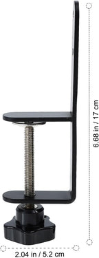 Metal Pegboard Hooks Set Sturdy Pegboard Bracket Clips for Easy Installation, Organizing Small Utensils Crafts, Black, Home Use