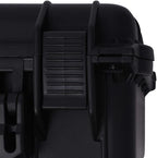 PP Portable Flight Case, Lockable Tool Box for Transportation Travelling, Protective Equipment Case, 13.8"x11.6"x5.9", -287