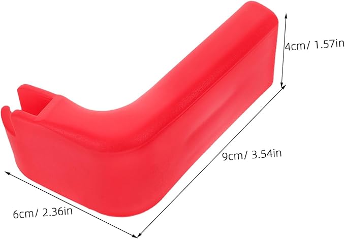 TOYANDONA Grocery Cart Front Bumper Guard Plastic Edge Protector with Anti-Slip Surface Weather Resistant Design Easy to Install for Supermarkets and Grocery Stores