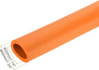 uxcell Foam Tubing for Handle Grip Support,32mm(1 1/4") ID 44mm(1 3/4") OD 0.3 Meter/1ft Length Orange