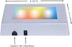 EUSTUMA LED Light Base Rectangle Display Stand In A Variety of Colors,Lighted Up Stand Color Changing Small LED for 3D Glass Crystal Art,Holiday Party Decoration.