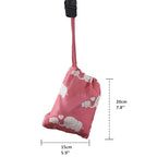 Pozico Baby Shopping Cart Cover for Baby Girl or Boy, Machine Washable/Portable with Carry Bag-Pink White Elephant