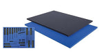5S Lean Tool Box Foam Organizers 1/2 INCH Thick (1 Piece) (16"x22, Black)