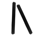 2 Pack 18.7×1.37×1.37in Armrest Handle Cover,Handle Sleeve Cover Replacement Pushchair Universal Handle Cover Elastic Dust Proof Protector Sleeve Accessory for Pushchair Pram(Black)