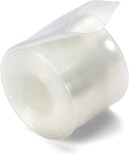 Chanzon 2:1 Ratio 7/8" (22mm) Heat Shrink Tubing 3.3Ft Roll (1M Total Length) Clear/Transparent Polyolefin Sleeving Wrap Shrinking 2 to 1 1pcs